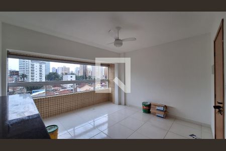 Sala de apartamento para alugar com 2 quartos, 64m² em Aviação, Praia Grande