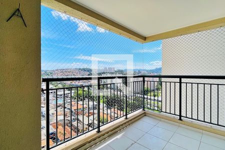 Varanda da Sala de apartamento à venda com 2 quartos, 68m² em Jardim Flor da Montanha, Guarulhos
