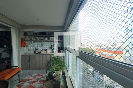Varanda de apartamento à venda com 3 quartos, 91m² em Parque das Nações, Santo André