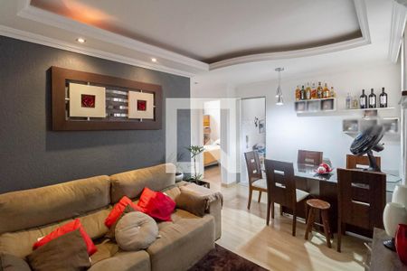 Sala de apartamento à venda com 2 quartos, 49m² em Serrano, Belo Horizonte