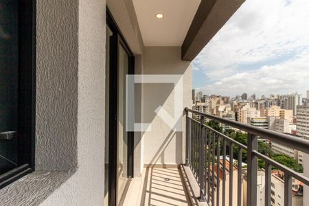 Studio à venda com 26m², 1 quarto e sem vagaVaranda