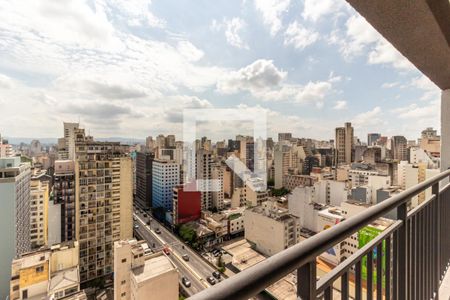 Studio à venda com 26m², 1 quarto e sem vagaVaranda - Vista