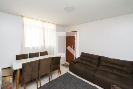 Sala de apartamento à venda com 2 quartos, 53m² em Inconfidentes, Contagem