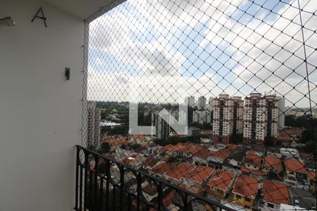 Varanda da sala  de apartamento para alugar com 2 quartos, 64m² em Jardim Itapeva, São Paulo