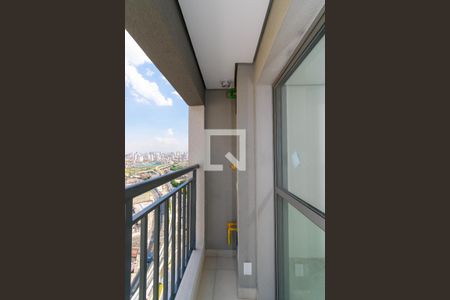 Varanda da Sala de apartamento à venda com 2 quartos, 43m² em Vila Prudente, São Paulo