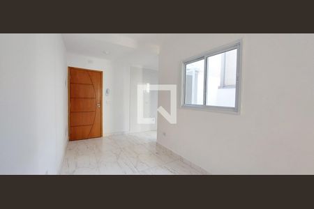 Sala de apartamento à venda com 2 quartos, 78m² em Vila Aquilino, Santo André