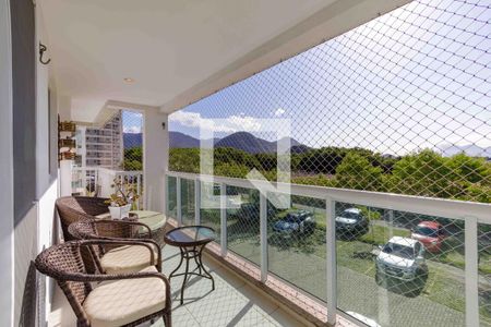 Varanda de apartamento para alugar com 3 quartos, 88m² em Recreio dos Bandeirantes, Rio de Janeiro