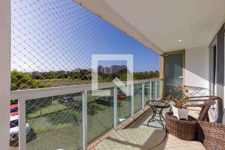 Varanda de apartamento para alugar com 3 quartos, 88m² em Recreio dos Bandeirantes, Rio de Janeiro