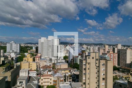 Vista da Sala de kitnet/studio para alugar com 1 quarto, 34m² em Centro Histórico, Porto Alegre