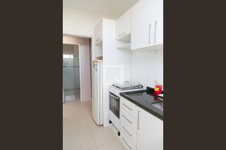 Cozinha de kitnet/studio para alugar com 1 quarto, 34m² em Centro Histórico, Porto Alegre