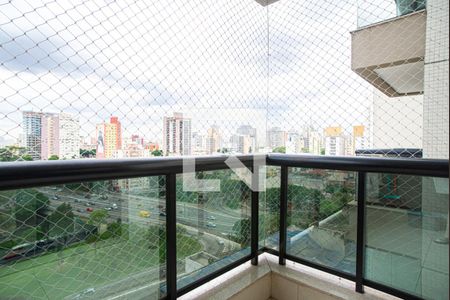 Varanda da Sala de apartamento para alugar com 1 quarto, 44m² em Bela Vista, São Paulo