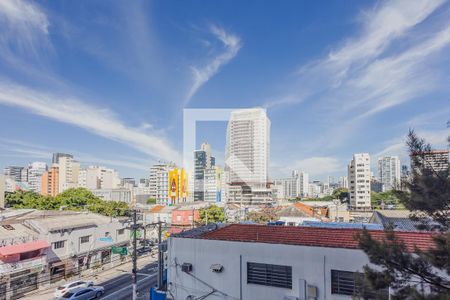 Vista da Varanda de apartamento à venda com 1 quarto, 25m² em Pinheiros, São Paulo