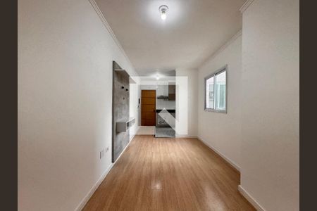 Sala de apartamento à venda com 2 quartos, 104m² em Vila Scarpelli, Santo André