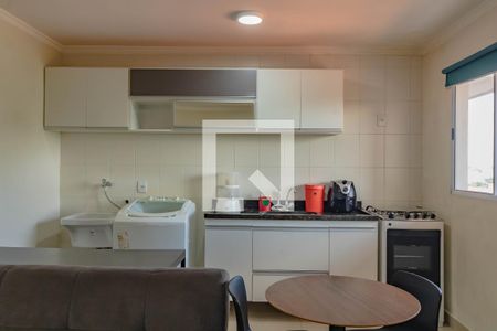 Cozinha de apartamento para alugar com 1 quarto, 31m² em Jabaquara, São Paulo