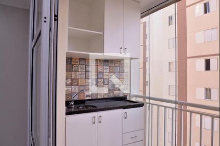 Varanda de apartamento à venda com 3 quartos, 73m² em Jardim, Santo André