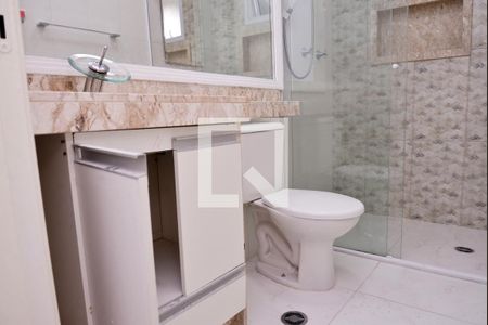 Banheiro 2 de apartamento para alugar com 3 quartos, 73m² em Jardim, Santo André