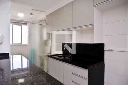 Cozinha de apartamento para alugar com 3 quartos, 73m² em Jardim, Santo André