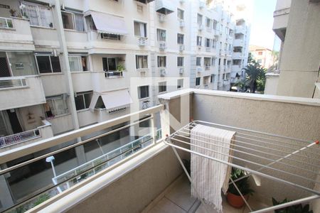 Varanda da sala de apartamento para alugar com 3 quartos, 61m² em Taquara, Rio de Janeiro