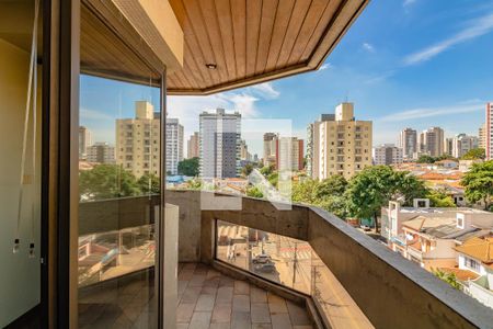Varanda Sala de apartamento para alugar com 3 quartos, 120m² em Vila Clementino, São Paulo