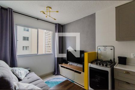 Sala de apartamento para alugar com 2 quartos, 32m² em Cambuci, São Paulo