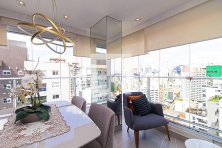 Sala de apartamento para alugar com 2 quartos, 102m² em Consolação, São Paulo