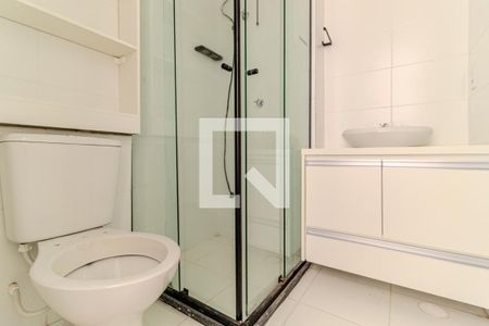 Banheiro de apartamento à venda com 1 quarto, 25m² em Vila Buarque, São Paulo