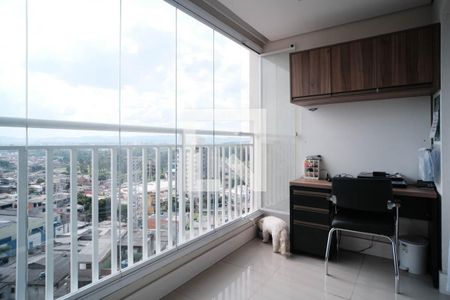 Varanda Sala de apartamento à venda com 2 quartos, 63m² em Jardim Matarazzo, São Paulo