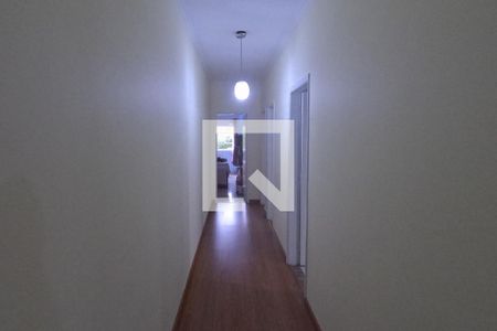 Corredor par aos Quartos e Banheiro de apartamento para alugar com 3 quartos, 140m² em José Menino, Santos