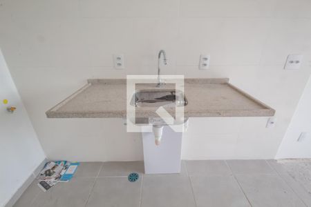 Detalhe da Sala/Cozinha de apartamento para alugar com 1 quarto, 28m² em Km 18, Osasco