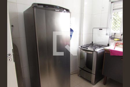 Apartamento para alugar com 49m², 2 quartos e 1 vagaDetalhe da cozinha