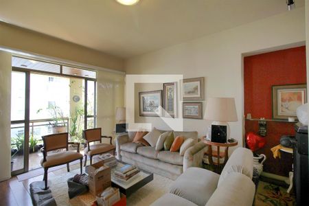 Sala de apartamento à venda com 4 quartos, 142m² em Serra, Belo Horizonte
