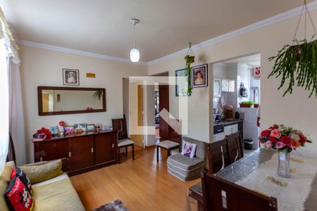 Sala de apartamento à venda com 2 quartos, 57m² em Dom Bosco, Belo Horizonte