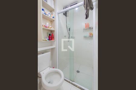 Banheiro do Quarto de apartamento para alugar com 1 quarto, 34m² em Cambuci, São Paulo