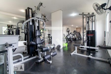 Condomínio - Academia  de apartamento para alugar com 3 quartos, 60m² em Chácara Seis de Outubro, São Paulo