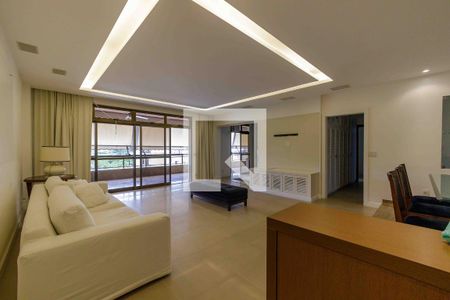 Sala de apartamento à venda com 4 quartos, 230m² em Barra da Tijuca, Rio de Janeiro