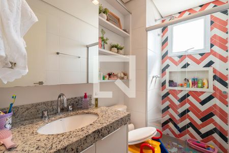 Apartamento à venda com 109m², 3 quartos e 2 vagas Apartamento à venda com 109m², 3 quartos e 2 vagasBanheiro Social