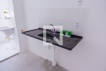 Cozinha de apartamento à venda com 2 quartos, 35m² em Vila Ré, São Paulo