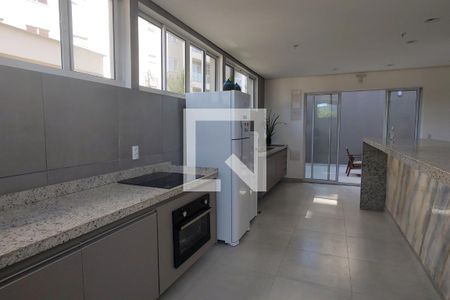 Apartamento para alugar com 48m², 1 quarto e 1 vaga Apartamento para alugar com 48m², 1 quarto e 1 vagaÁrea comum - Salão de festas