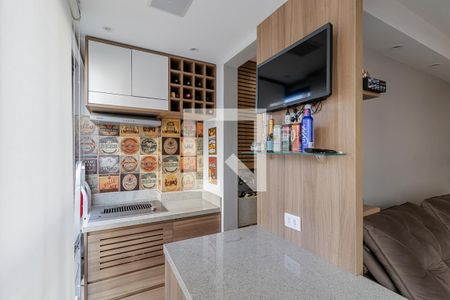 Varanda gourmet de apartamento à venda com 2 quartos, 57m² em Vila das Mercês, São Paulo