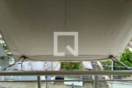 sala - varanda de apartamento para alugar com 2 quartos, 56m² em Pechincha, Rio de Janeiro