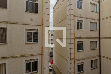Vista da cozinha de apartamento à venda com 2 quartos, 42m² em São José, Canoas