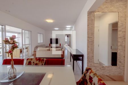 Sala de apartamento para alugar com 3 quartos, 132m² em Vila Luis Antônio, Guarujá