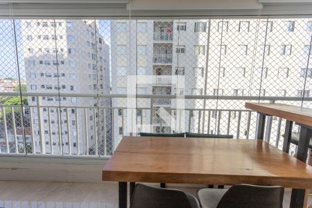 Varanda da Sala de apartamento para alugar com 2 quartos, 69m² em Centro, Diadema