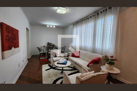 Sala de apartamento para alugar com 3 quartos, 270m² em José Menino, Santos