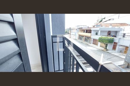 Varanda Quarto 1 de apartamento para alugar com 2 quartos, 43m² em Jardim do Estádio, Santo André