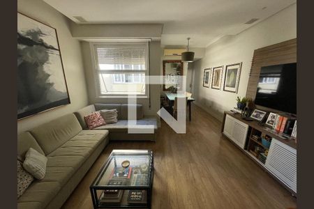 Sala de apartamento à venda com 3 quartos, 96m² em Humaitá, Rio de Janeiro