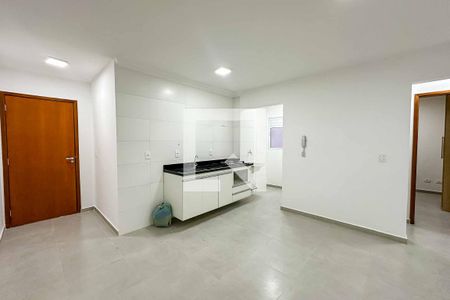 Sala/Cozinha de apartamento para alugar com 1 quarto, 35m² em Vila Dom Pedro Ii, São Paulo