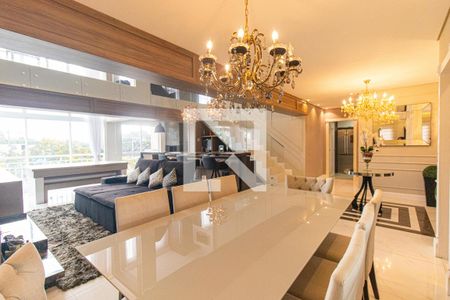 Sala de apartamento para alugar com 3 quartos, 195m² em Campo Comprido, Curitiba