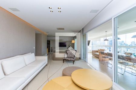 Sala de apartamento à venda com 3 quartos, 193m² em Vale do Sereno, Nova Lima