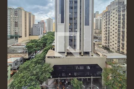 Vista  de apartamento à venda com 1 quarto, 58m² em Funcionários, Belo Horizonte